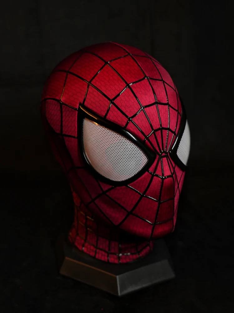 Spider Man Premium Coseplay Mask with Hard Face Shell and Magnetic Lenses