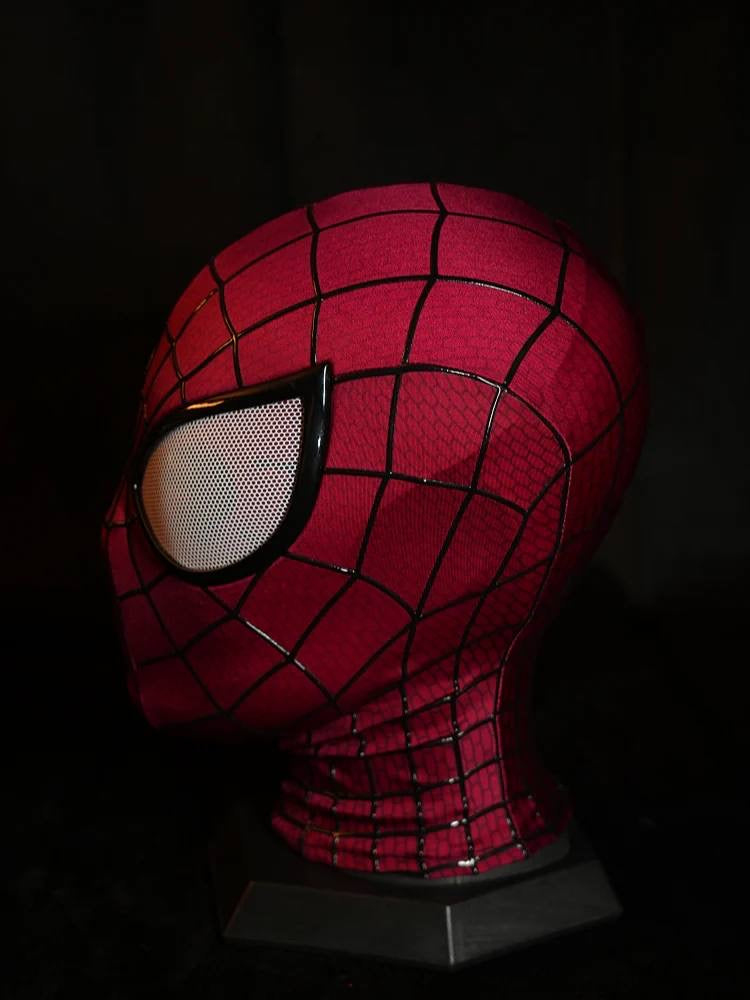 Spider Man Premium Coseplay Mask with Hard Face Shell and Magnetic Lenses