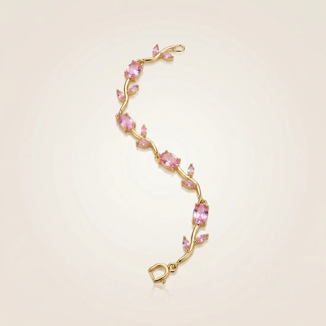Pink Tulip Bracelet