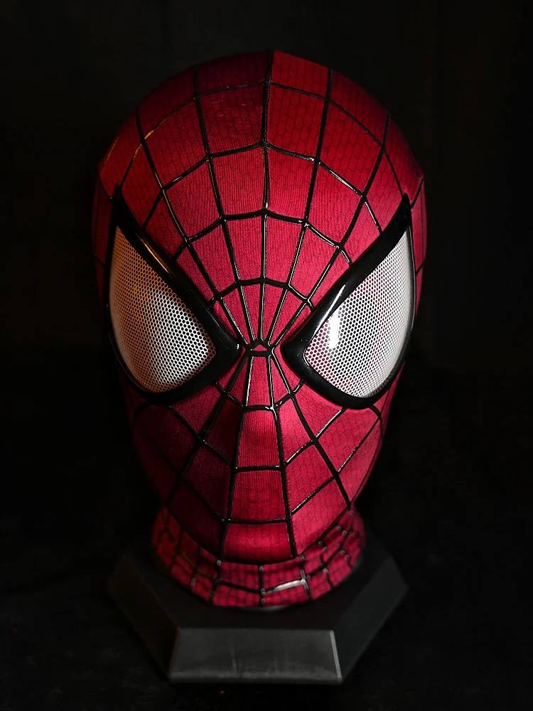 Spider Man Premium Coseplay Mask with Hard Face Shell and Magnetic Lenses
