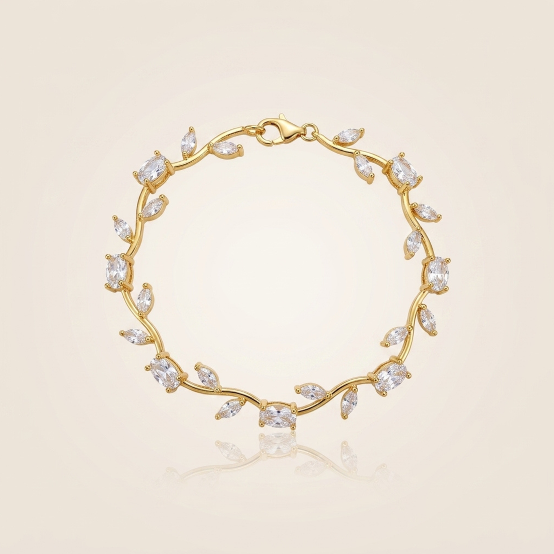 White Tulip Bracelet