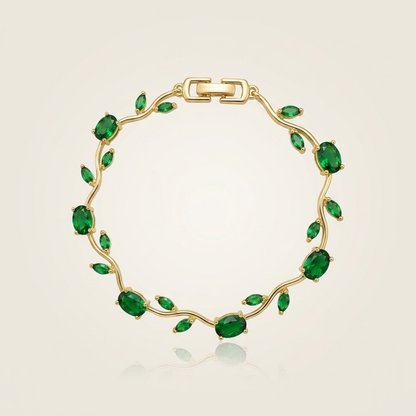 Green Tulip Bracelet